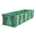 48-1/2" L x 15" W x 11" Hgt. Green StakPak Long Box
