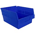11-5/8" L x 8-3/8" W x 6" Hgt. Blue Shelf Bin