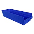 17-7/8" L x 6-5/8" W x 4" Hgt. Blue Shelf Bin