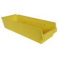 17-7/8" L x 6-5/8" W x 4" Hgt. Yellow Shelf Bin