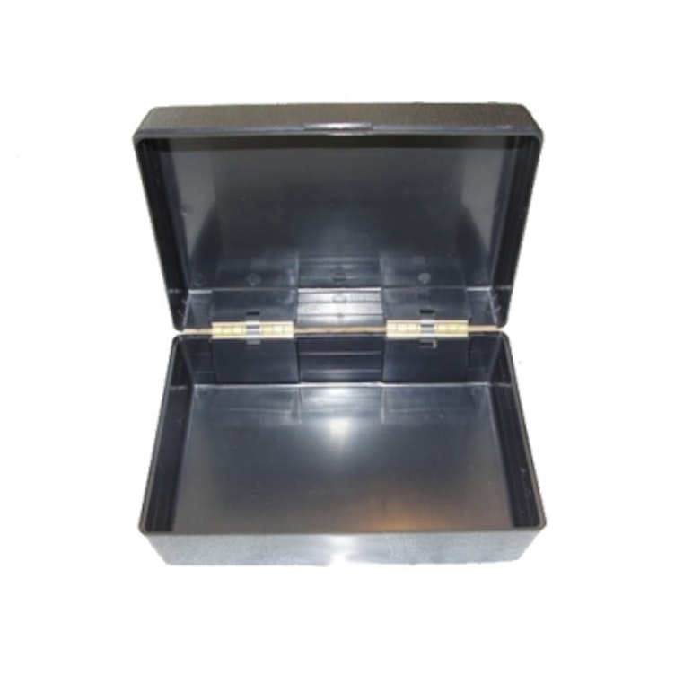 Black ABS Hinged Storage Box
