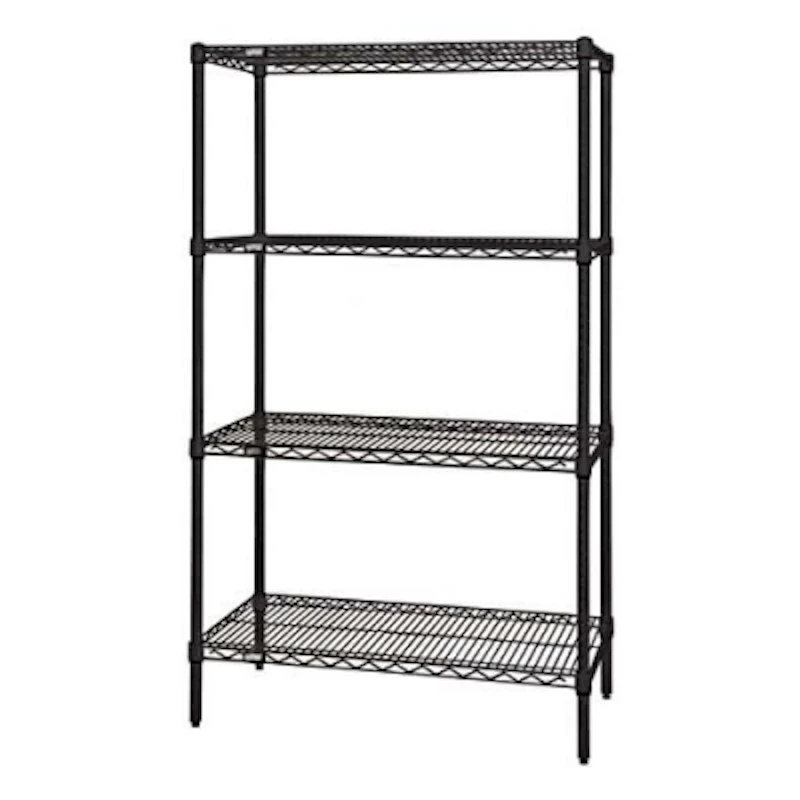 Quantum® Black Wire Shelving Units