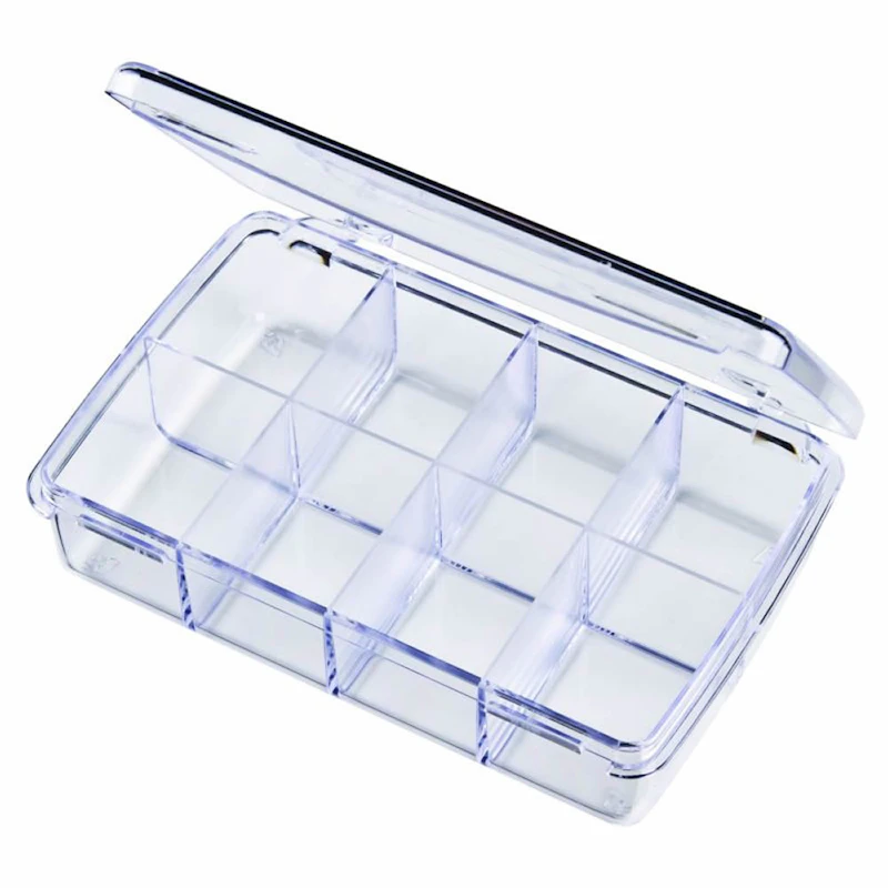 Diamondback™ Box with 8 Compartments (1 Size) - 4-1/2" L x 2-11/16" W x 1" Hgt.