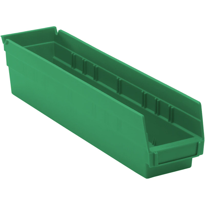 Green Quantum® Economy Shelf Bin - 17-7/8" L x 4-1/8" W x 4" Hgt.