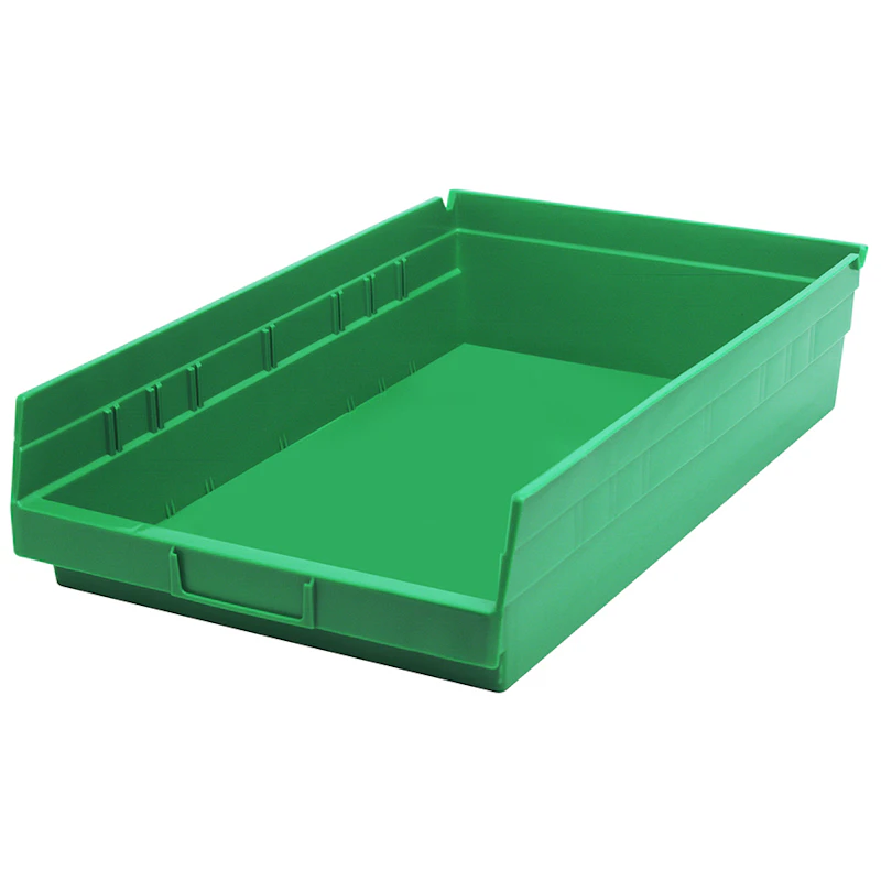 Green Quantum® Economy Shelf Bin - 17-7/8" L x 11-1/8" W x 4" Hgt.