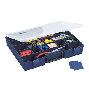 Flex-A-Top FT16-SL Vertical Small Hinged Lid Plastic Boxes
