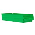 Green Akro-Mils® Shelf Bin - 17-7/8" L x 8-3/8" W x 4" Hgt.