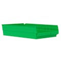 Green Akro-Mils® Shelf Bin - 17-7/8" L x 11-1/8" W x 4" Hgt.