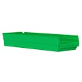 Green Akro-Mils® Shelf Bin - 23-5/8" L x 8-3/8" W x 4" Hgt.