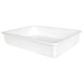 White Artisan Dough Tray - 17-3/4" L x 12-3/4" W x 3" Hgt.