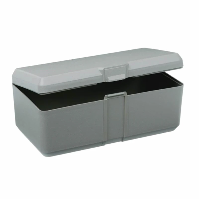 Taupe V-Series Box with 1 Compartment (Open Core) - 8-1/8" L x 4-1/8" W x 3" Hgt.