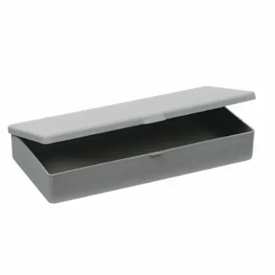 Taupe V-Series Box with 1 Compartment (Open Core) - 7" L x 3-1/4" W x 1" Hgt.