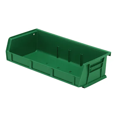 Green Quantum® Ultra Series Stack & Hang Bin - 5-3/8" L x 11" W x 3" Hgt.