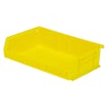 Yellow Quantum® Ultra Series Stack & Hang Bin - 7-3/8" L x 11" W x 3" Hgt.
