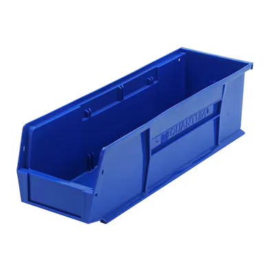 Blue Quantum® Ultra Series Stack & Hang Bin - 18" L x 5-1/2" W x 5" Hgt.