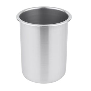 2 qt. Stainless Steel Bain Marie - 4-7/8" Dia. x 6-3/4" Hgt.