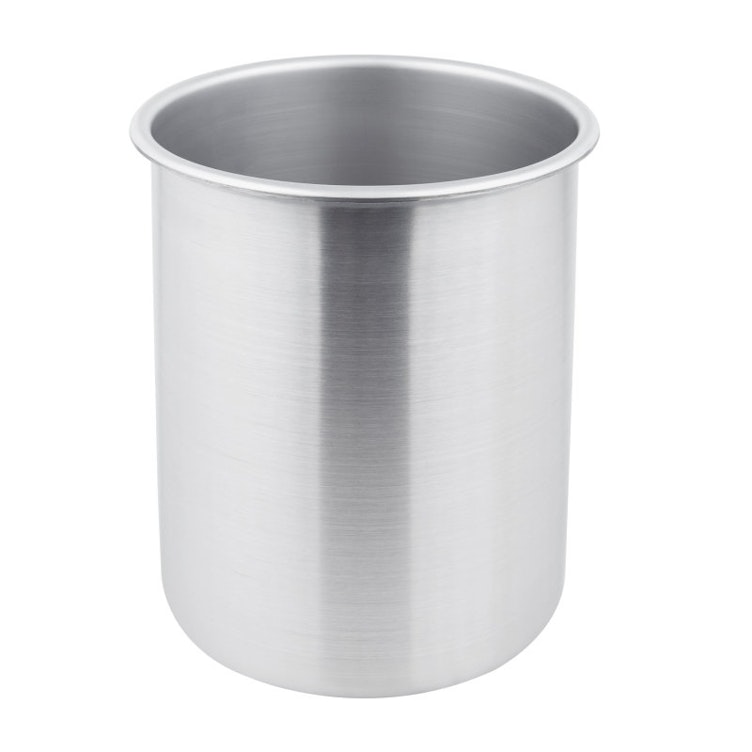 6 qt. Stainless Steel Bain Marie - 7-1/4" Dia. x 8-5/8" Hgt.