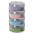 1.75 oz. Clear Stackable Jars (Stack of 4 Jars with Cap)