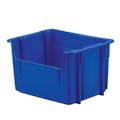 Stack & Carry 12 Gallon Hopper Container - 20.2" L x 15.2" W x 12.4" Hgt.