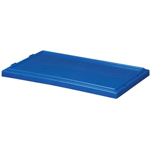 Blue Cover for 23-1/2" L x 15-1/2" W Akro-Mils® Nest & Stack Containers