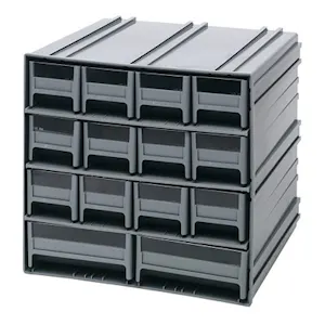 Interlocking Storage Cabinet with 8 IDR 201 & 4 IDR 203 Drawers | U.S ...