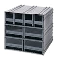 Interlocking Storage Cabinet with 4 IDR 202 & 4 IDR 204 Drawers