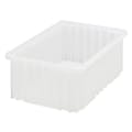 Clear Dividable Grid Container - 16-1/2" L x 10-7/8" W x 6" Hgt.