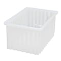 Clear Dividable Grid Container - 16-1/2" L x 10-7/8" W x 8" Hgt.