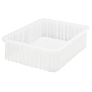 Clear Dividable Grid Container - 22-1/2" L x 17-1/2" W x 6" Hgt.