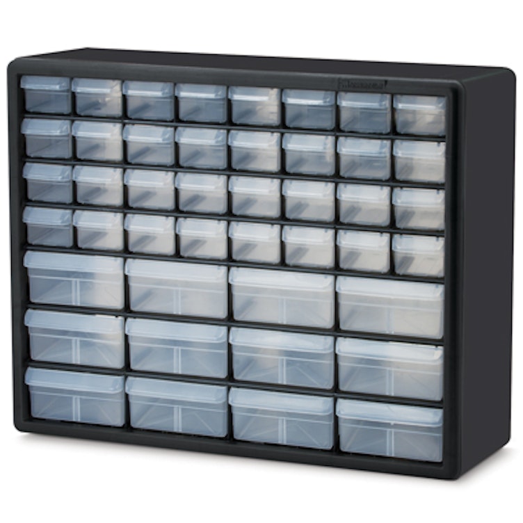 Transparent Plastic Drawer Storage 8 Drawers