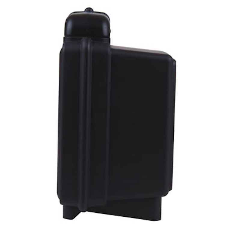 Black Merchant 7" Case - 6-1/2" L x 4-1/5" W x 3-1/5" Hgt.