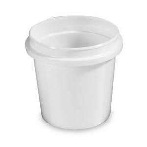 8 oz. HDPE Pryoff Container (Lid Sold Separately)