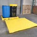 UltraTech 2-Drum Spill Containment Deck with Bladder