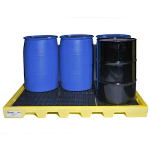 6-Drum Workstation™ with 61 Gallon Sump Capacity