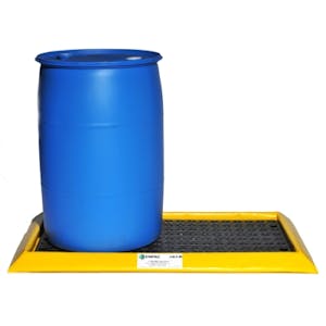 2-Drum Spillpal™ with 15 Gallon Capacity - 2' L x 4' W x 3" Hgt.