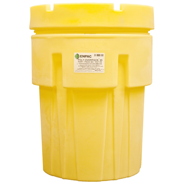 95 Gallon Salvage Overpack Drum - Recycled Plastic