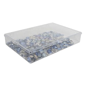 Flex-A-Top SB23195 Small Hinged Lid Plastic Boxes