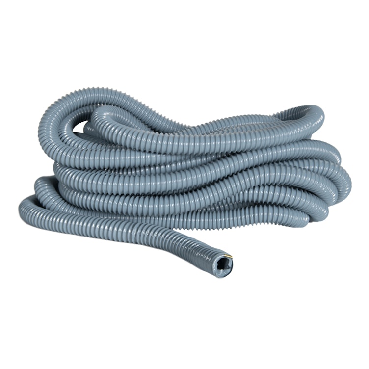 5" ID x 5.21" Nominal OD Ductall® A1S Flexible Wire Reinforced Vinyl Vent Hose