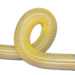 PU Flexible Ducting Hose, 80mm ID X 3m Length - Fully Antistatic