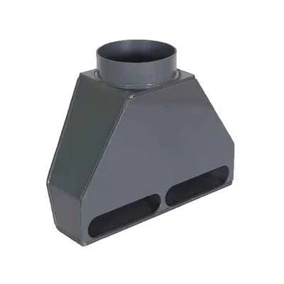 42" Wide PVC Rear Fume Exhaust Hood