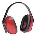 QM24+® Noise-Blocking Red Earmuffs