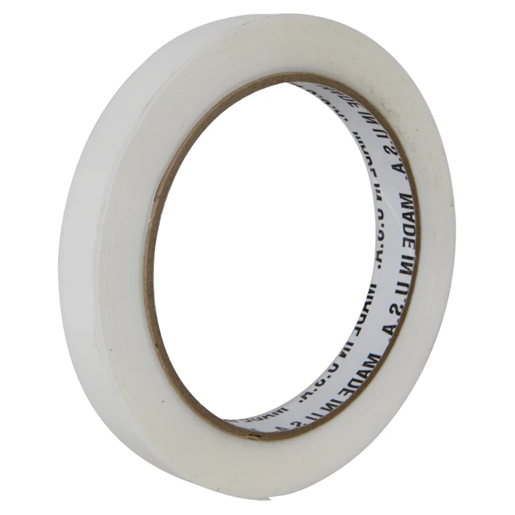 1/2" W x 60 Yd. L x 2.8 mil Thick White Strapping Tape