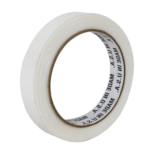 3/4" W x 60 Yd. L x 2.8 mil Thick White Strapping Tape