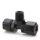 Parker Compression Male Branch Tee Tube to Male NPTF Fittings