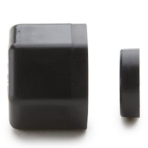 1/2" Black Polypropylene Nut & Spacer Set