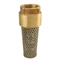 1/2" FPT No-Lead Brass Foot Valve