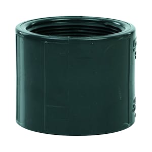 3" Schedule 80 Gray PVC Threaded Coupling