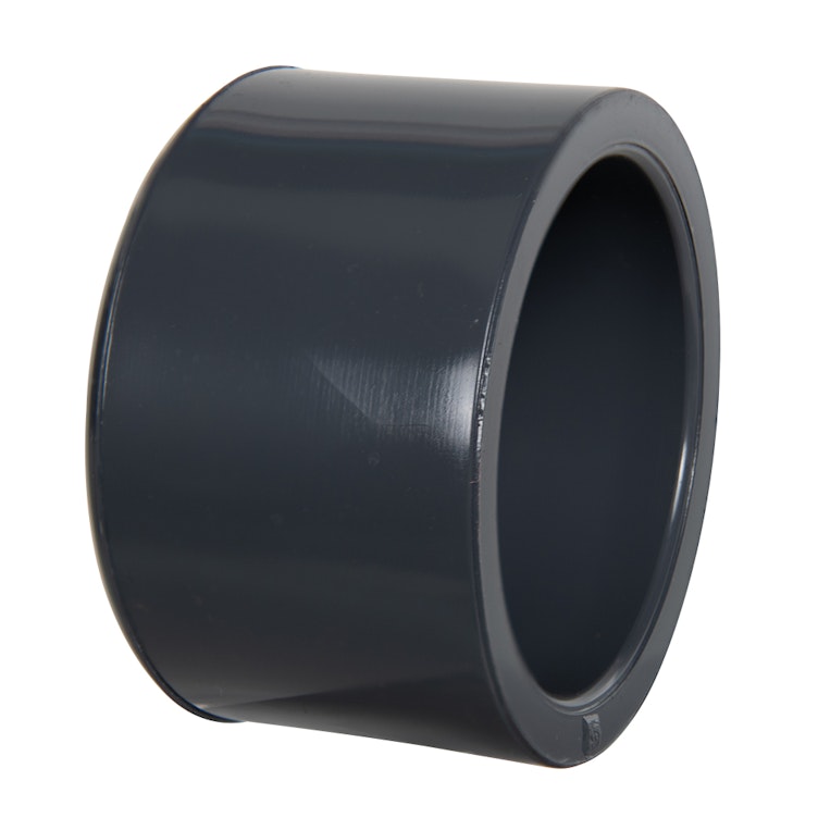 2" Schedule 80 Gray PVC Socket Cap
