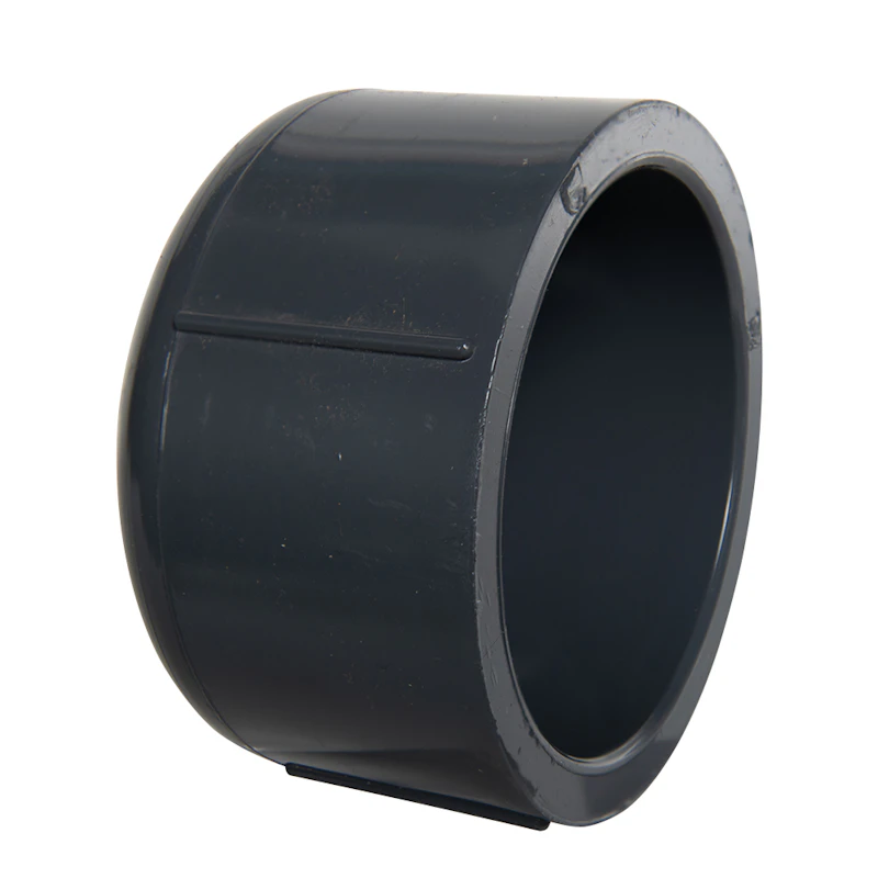 3" Schedule 80 Gray PVC Socket Cap