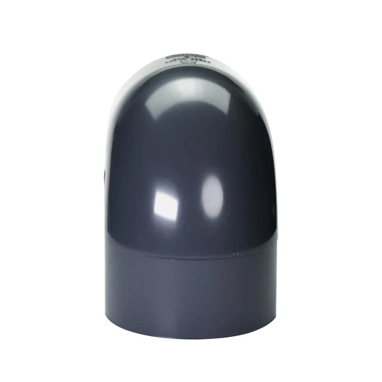 6" Schedule 40 Gray PVC Socket 90° Elbow